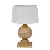 Bayview Living Albus Mango Wood Table Lamp Base