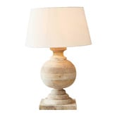 Bayview Living Albus Mango Wood Table Lamp Base