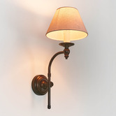 Bayview Living Annisa Brass Armed Wall Sconce