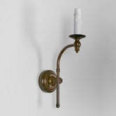 Bayview Living Annisa Brass Armed Wall Sconce