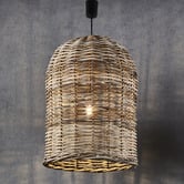 Bayview Living Ahmad Rattan Pendant Light