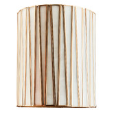 Bayview Living Farah Frosted Glass Flush Mount Wall Light