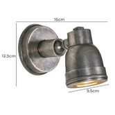 Bayview Living Juliette Outdoor Wall Spotlight