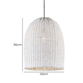 Bayview Living Bowerbird Rattan Pendant Light