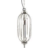 Bayview Living Cotton House Nickel Pendant Light