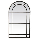 Bayview Living Antique Bronze Medium Iron Arched Mirror