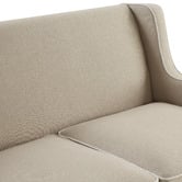 Bayview Living Natural Bronte 2 Seater Upholstered Sofa