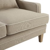 Bayview Living Natural Bronte 2 Seater Upholstered Sofa