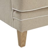 Bayview Living Natural Bronte 2 Seater Upholstered Sofa