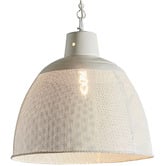 Bayview Living Riva Perforated Iron Pendant