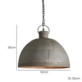 Bayview Living Granada Iron Riveted Pendant Light