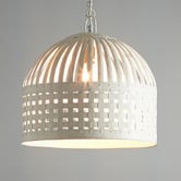 Bayview Living Chahaya Iron Weave Pendant