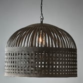 Bayview Living Chahaya Iron Weave Pendant