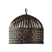 Bayview Living Chahaya Iron Weave Pendant