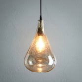 Bayview Living Lustre Teardrop Glass Pendant Light