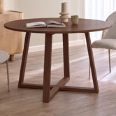 Bayview Living Olwen Oak Wood Round Dining Table