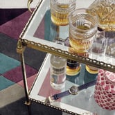 Ted Baker Purple Mosaic Hand-Tufted Wool Rug