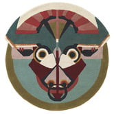 Ted Baker Taurus Zodiac Hand-Tufted Wool-Blend Round Rug