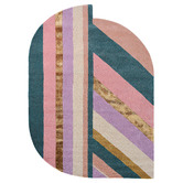Ted Baker Pink Jardin Hand-Tufted Wool-Blend Rug
