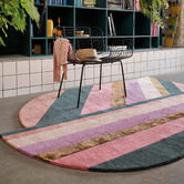 Ted Baker Pink Jardin Hand-Tufted Wool-Blend Rug