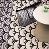 Ted Baker Purple Masquerade Hand-Tufted Wool-Blend Rug