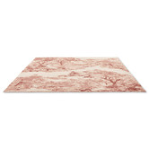 Ted Baker Pink Landscape Toile Printed Hand-Loomed Cotton Rug