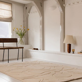Ted Baker Cream Romantic Magnolia Hand-Tufted Rug
