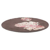Ted Baker Aubergine Tranquility Hand-Tufted Round Rug
