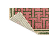 Ted Baker Dusted Pink T Monogram Outdoor Rug