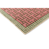 Ted Baker Dusted Pink T Monogram Outdoor Rug