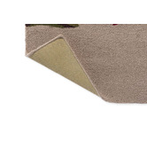 Ted Baker Burgundy Botanical Tulip Outdoor Rug