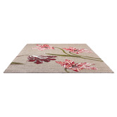 Ted Baker Burgundy Botanical Tulip Outdoor Rug