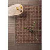 Ted Baker Brown T Monogram Outdoor Rug
