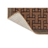 Ted Baker Brown T Monogram Outdoor Rug