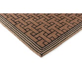 Ted Baker Brown T Monogram Outdoor Rug