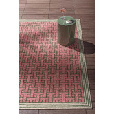 Ted Baker Dusted Pink T Monogram Outdoor Rug