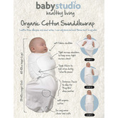 Baby Studio Baby Studio Organic Cotton 3-9 Months Swaddle Wrap