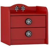 Gigi's Garden Racer Side Table with Drawers | Temple & Webster