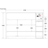 Gigi&#039;s Garden Sonoma Oak Gisborne King Single Bunk Bed
