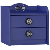 Gigi's Garden Racer Side Table with Drawers