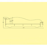 Gigi's Garden Red Jayden King Single Car Inspired Bed