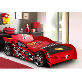 Gigi's Garden Red Jayden King Single Car Inspired Bed
