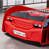 Gigi's Garden Red Jones Racer Car Bed