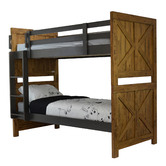 Gigi&#039;s Garden Jayden Rubberwood Convertible Bunk Bed