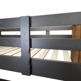 Gigi&#039;s Garden Jayden Rubberwood Convertible Bunk Bed