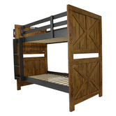 Gigi&#039;s Garden Jayden Rubberwood Convertible Bunk Bed