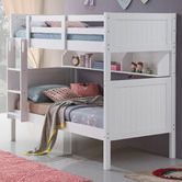 VIC Furniture Springfield Single Bunk Bed with Shelves