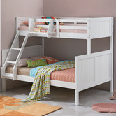 Gigi&#039;s Garden Springfield Single Over Double Convertible Bunk Bed with Hanging Shelf