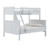 Gigi&#039;s Garden Springfield Single Over Double Convertible Bunk Bed with Hanging Shelf