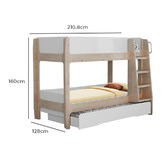 Gigi&#039;s Garden Skyler Single Bunk Bed with Trundle